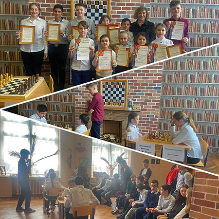 Eжегодный турнир за первенство по шахматам среди учащихся 1-9 классов!