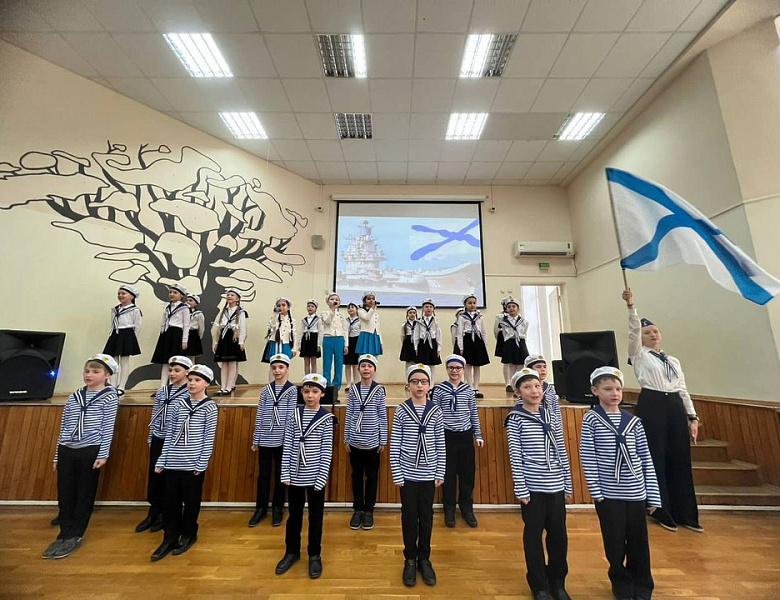 В гимназии прошёл фестиваль инсценированной военно-патриотической песни
